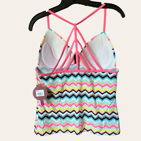 Kohl's Authentic American Heritage Swimwear top Size L - Picture 2 of 5